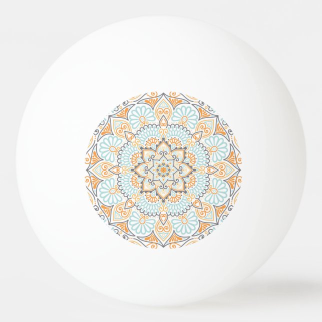 Seamless tile pattern: decorative, versatile desig ping pong ball (Front)