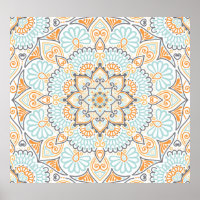 Seamless tile pattern: decorative, versatile desig
