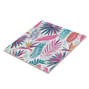 Seamless tile - tropical print