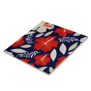 Seamless tile - tropical print