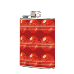 Seamless Tiles Hip Flask