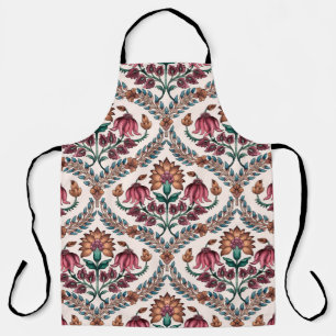 Seamless Traditional Mughalart,pattern,floral,flow Apron