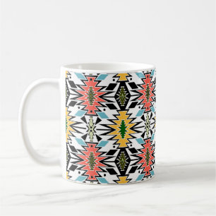 Seamless tribal african ornamental pattern backgro coffee mug