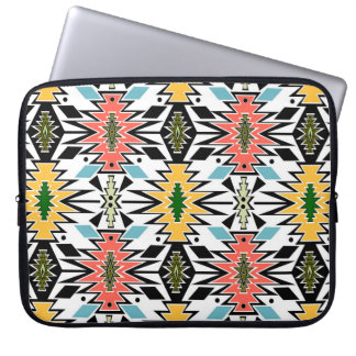 Seamless tribal african ornamental pattern backgro laptop sleeve
