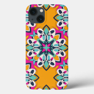 Seamless Turkish Colourful Cute iPhone 13 Case