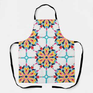 Seamless Turkish Colourful Design Apron