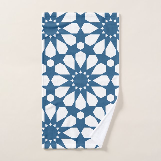 Seamless Turkish Colourful Design Cute       Hand Towel (Hand Towel)