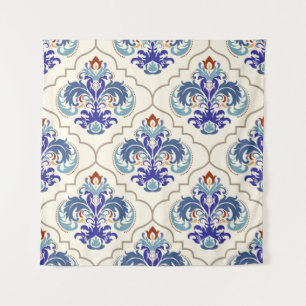Seamless turkish colourful pattern. tapestry