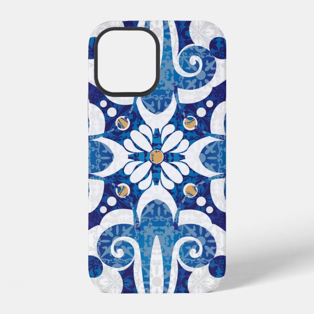 Seamless turkish colourful pattern. Vintage multic iPhone Case (Back)