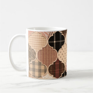 Seamless Various Textured Moroccan Tile Pattern Fa Coffee Mug