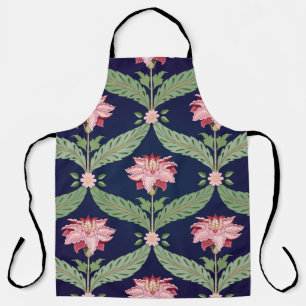 Seamless vintage floral background. Fantasy flower Apron