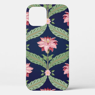 Seamless vintage floral background. Fantasy flower iPhone 12 Case
