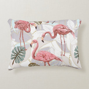 Seamless vintage floral pattern background with fl decorative cushion