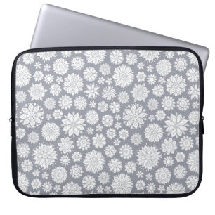 Seamless vintage floral pattern, spring/summer ba laptop sleeve