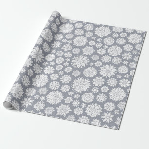 Seamless vintage floral pattern, spring/summer ba wrapping paper