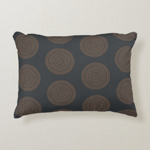 Seamless vintage mandalas. Vintage decorative elem Cushion
