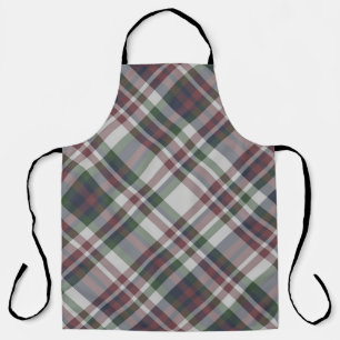 Seamless vintage multicolor tartan pattern. Plaid  Apron