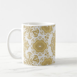 Seamless vintage ornamental texture, oriental, med coffee mug