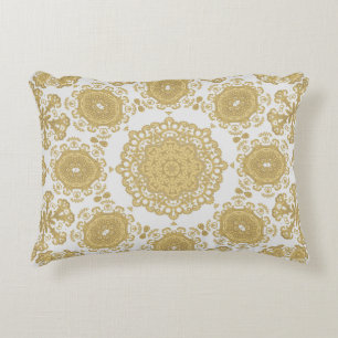 Seamless vintage ornamental texture, oriental, med decorative cushion