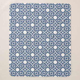 Seamless vintage pattern. Background with beautifu Sherpa Blanket