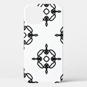 Seamless vintage pattern in geometric ornamental s iPhone 12 case