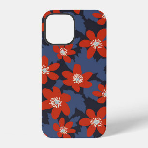 Seamless vintage pattern in Scandinavian style wit iPhone 12 Case