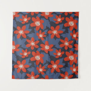 Seamless vintage pattern in Scandinavian style wit Tapestry
