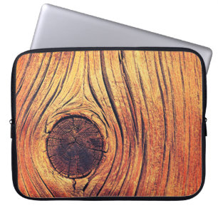 Seamless vintage pattern of abstract floral elemen laptop sleeve