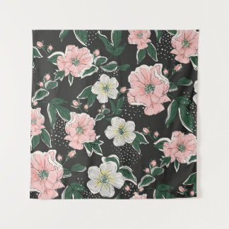 Seamless Vintage print background Vintage pattern Tapestry