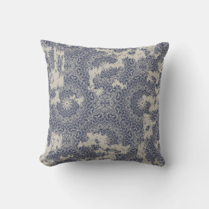 Seamless vintage rug with an effect of attrition. cushion