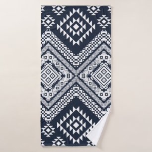 Seamless vintage Tribal Pattern Design. Stylish Mo Bath Towel