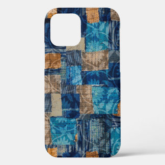 Seamless watercolor abstract digital pattern on na iPhone 12 case