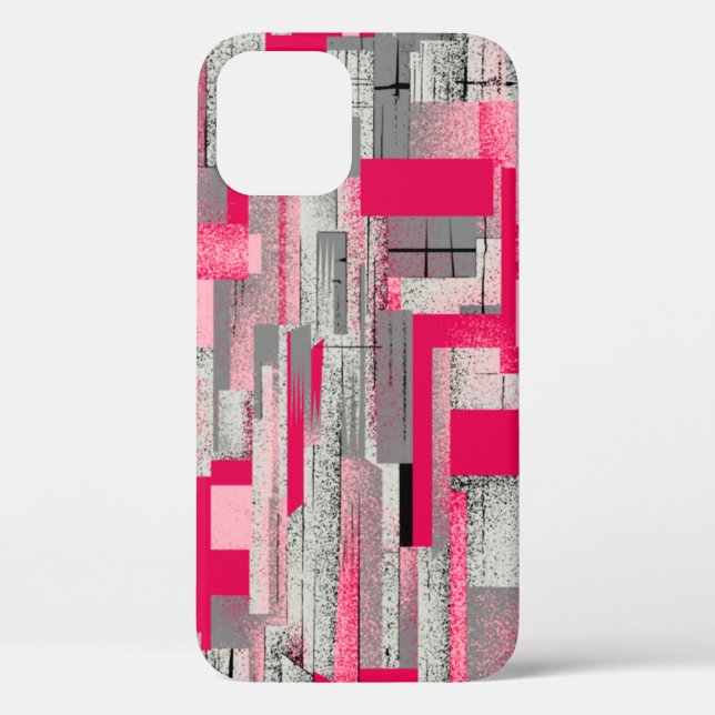 seamless watercolour digital patchwork pattern Case-Mate iPhone case (Back)