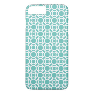 Seamless White Pattern DIY Background Colour iPhone 8 Plus/7 Plus Case