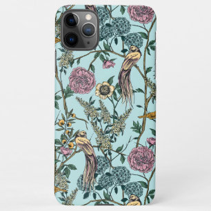 Seamless William Morris style floral pattern iPhone 11Pro Max Case