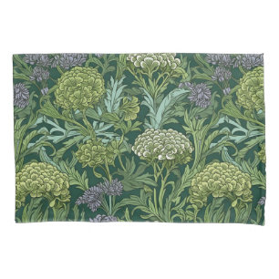 Seamless William Morris style floral pattern Pillowcase