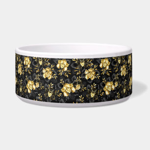 Seamless with jewellery orchids