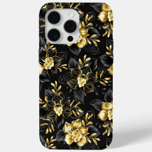 Seamless with jewellery orchids iPhone 15 pro max case