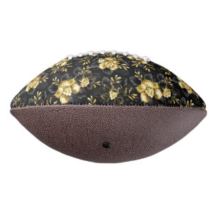 Seamless with jewellery orchids football