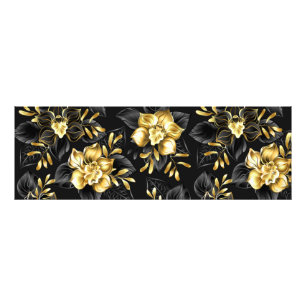Seamless with jewellery orchids photo print