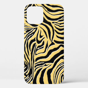 Seamless zebra pattern, animal. wallpaper,abstract iPhone 12 case