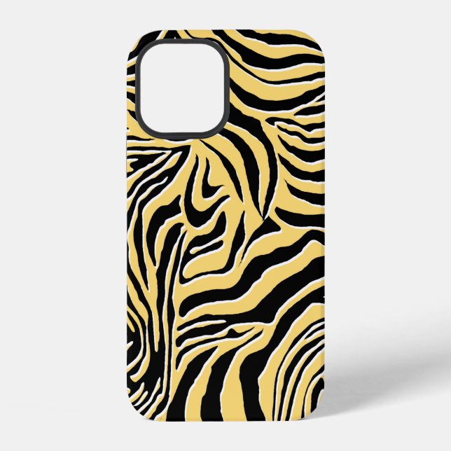 Seamless zebra pattern, animal. wallpaper,abstract iPhone case (Back)
