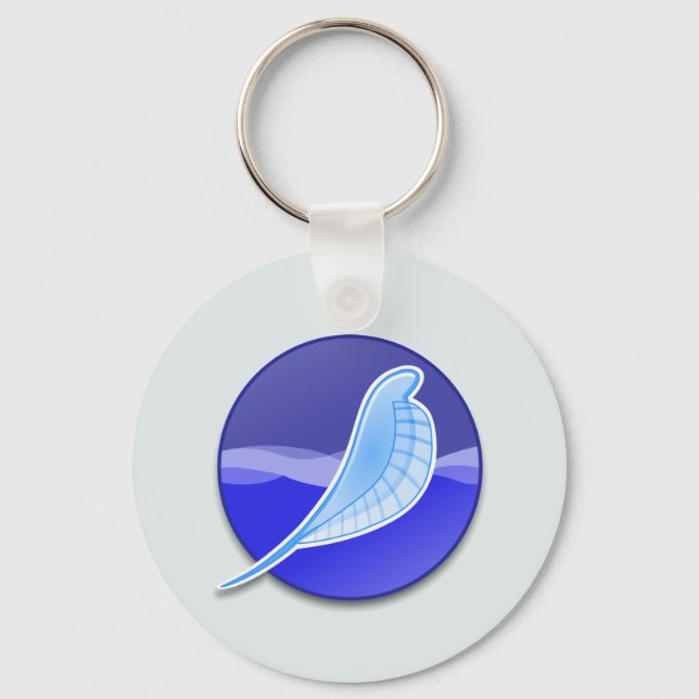 SeaMonkey Logo Key Ring (Front)