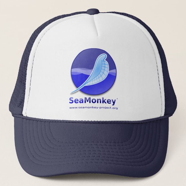 SeaMonkey Project - Vertical Logo Trucker Hat (Front)