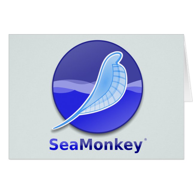 SeaMonkey Text Logo (Front Horizontal)