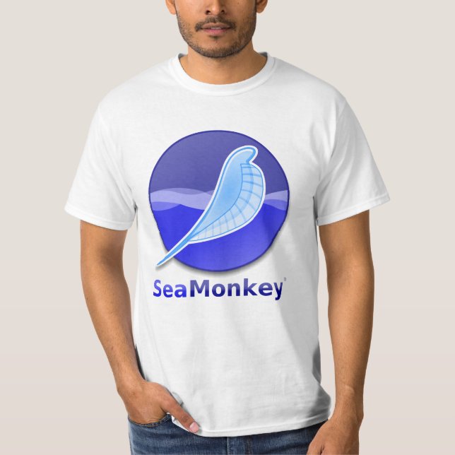 SeaMonkey Text Logo T-Shirt (Front)