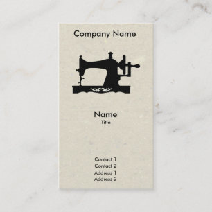 Seamstress Business Card