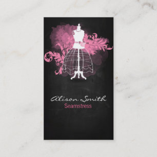 Seamstress business card