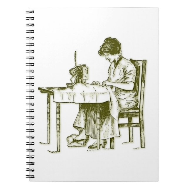 Seamstress design notebook (Front)