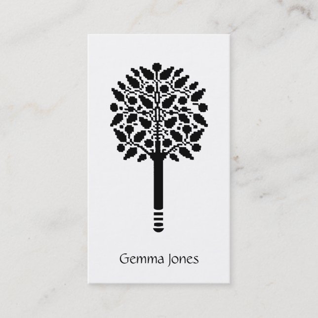 Seamstress Embroidery Alterations Sewing Business Card (Front)